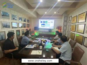 粮食供销合作社领导莅临钢板仓厂家拉斯维加斯5357cc机械考察指导